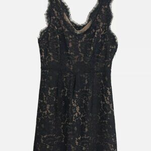 Joie Rori Dress in Black (Caviar/Taupe)